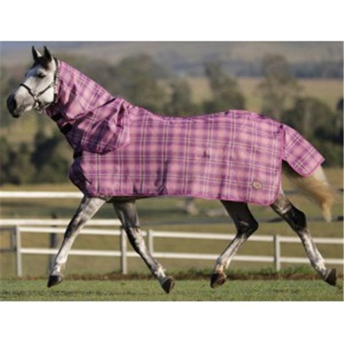 Kool Master PVC Shade Mesh Horse Rug Combo - Pink & Purple