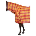 Kool Master PVC Shade Mesh Horse Rug Combo - Red & Amber