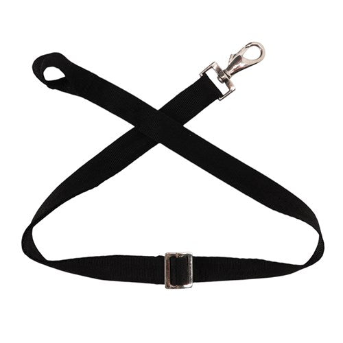 Nylon Rug Leg Straps Black 125cm
