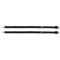 Nylon Rug Leg Straps Black 125cm