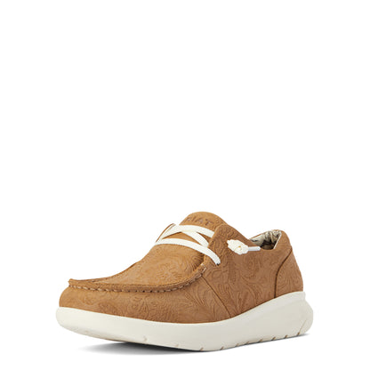 Ariat Women's Hilo - Tan Floral Emboss