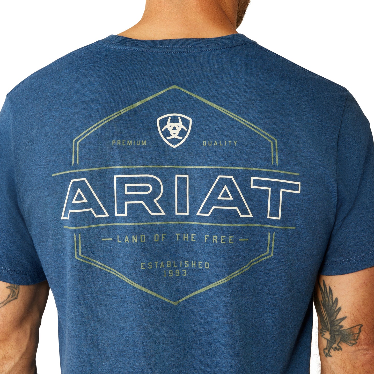 Ariat Men's Line Frame Hex T-Shirt