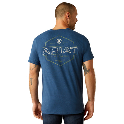 Ariat Men's Line Frame Hex T-Shirt