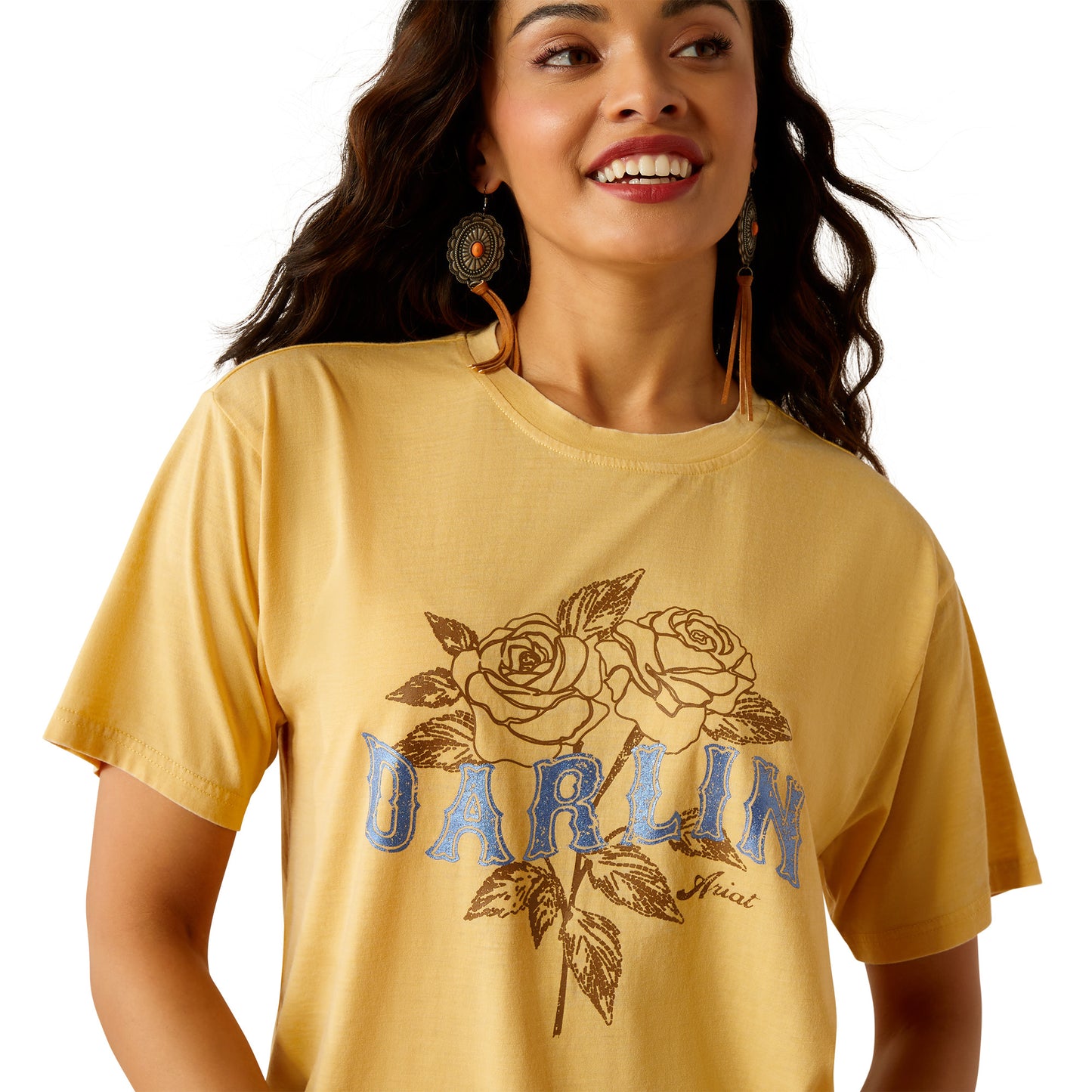Ariat Women's Darlin Rose Tee