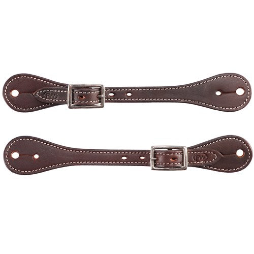 Fort Worth Western Ladies/Youth Spur Straps - Brown