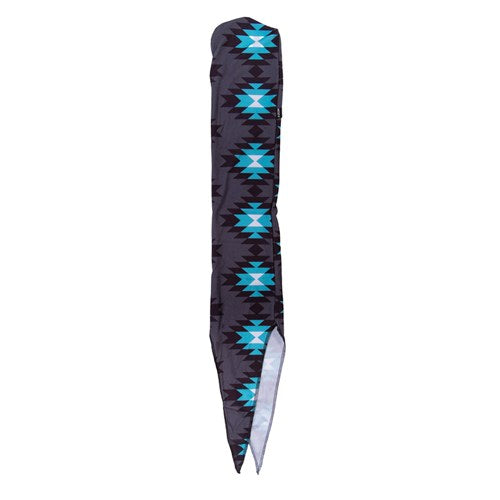 Kozy Lycra Tie In Tail Bag - Aztec/Turquoise