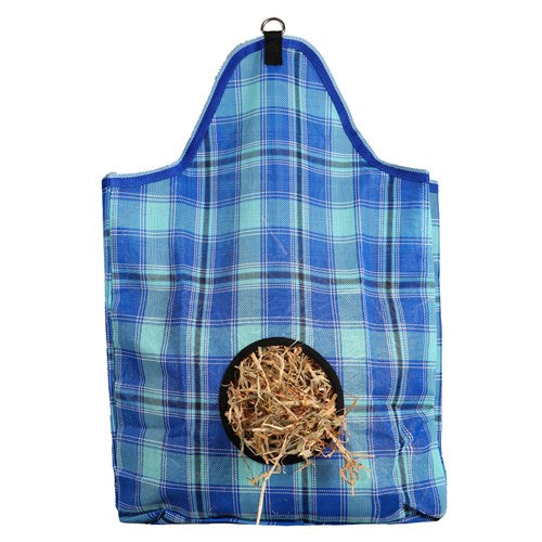 Hay Bag Feeder PVC Mesh - Blue