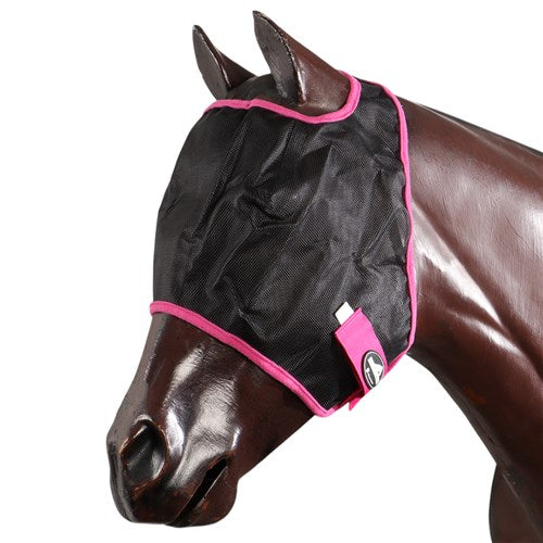 Showmaster Black Mesh Fly Mask - Full