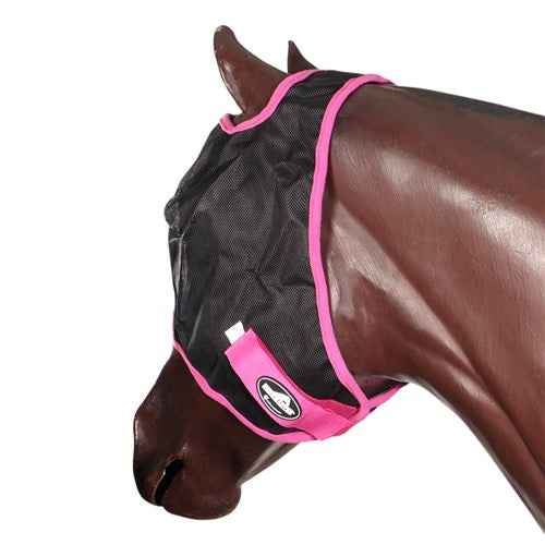 Showmaster Black Mesh Fly Mask - Full