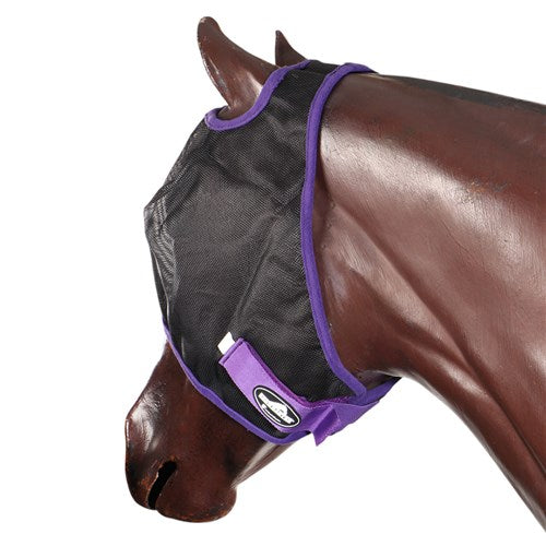 Showmaster Black Mesh Fly Mask - Full
