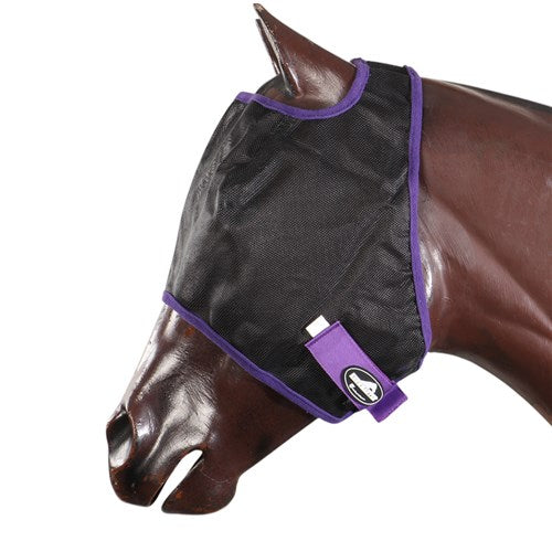Showmaster Black Mesh Fly Mask - Full