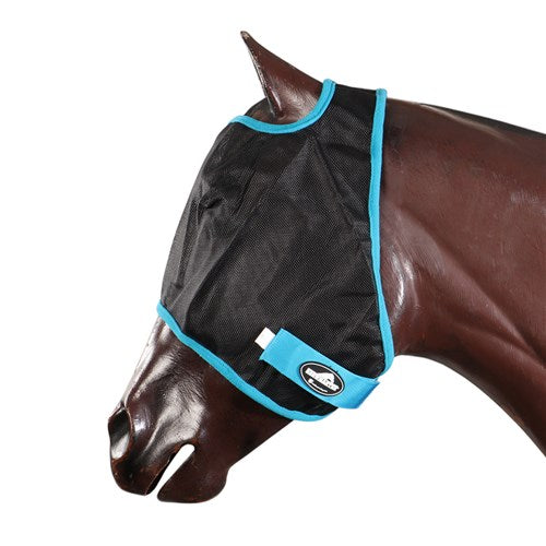 Showmaster Black Mesh Fly Mask - Full