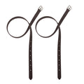 Tekna Childs Synthetic Stirrup Straps - Brown