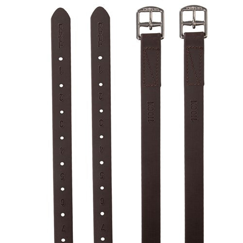 Tekna Childs Synthetic Stirrup Straps - Brown