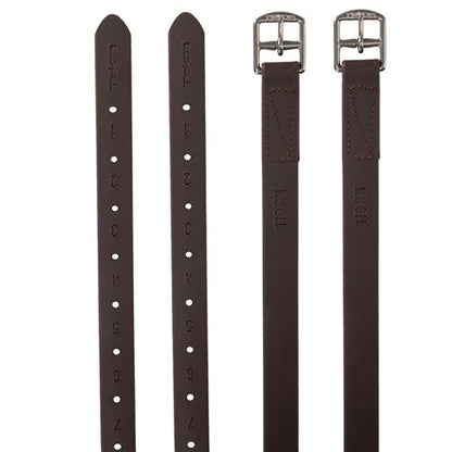 Tekna Childs Synthetic Stirrup Straps - Brown