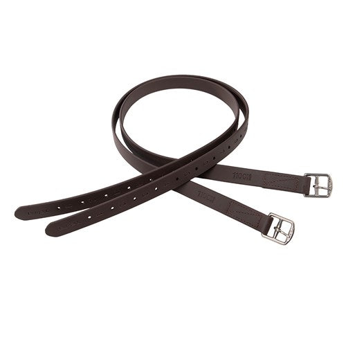 Tekna Childs Synthetic Stirrup Straps - Brown