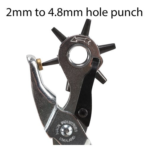 Maun Rotary Leather Hole Punch