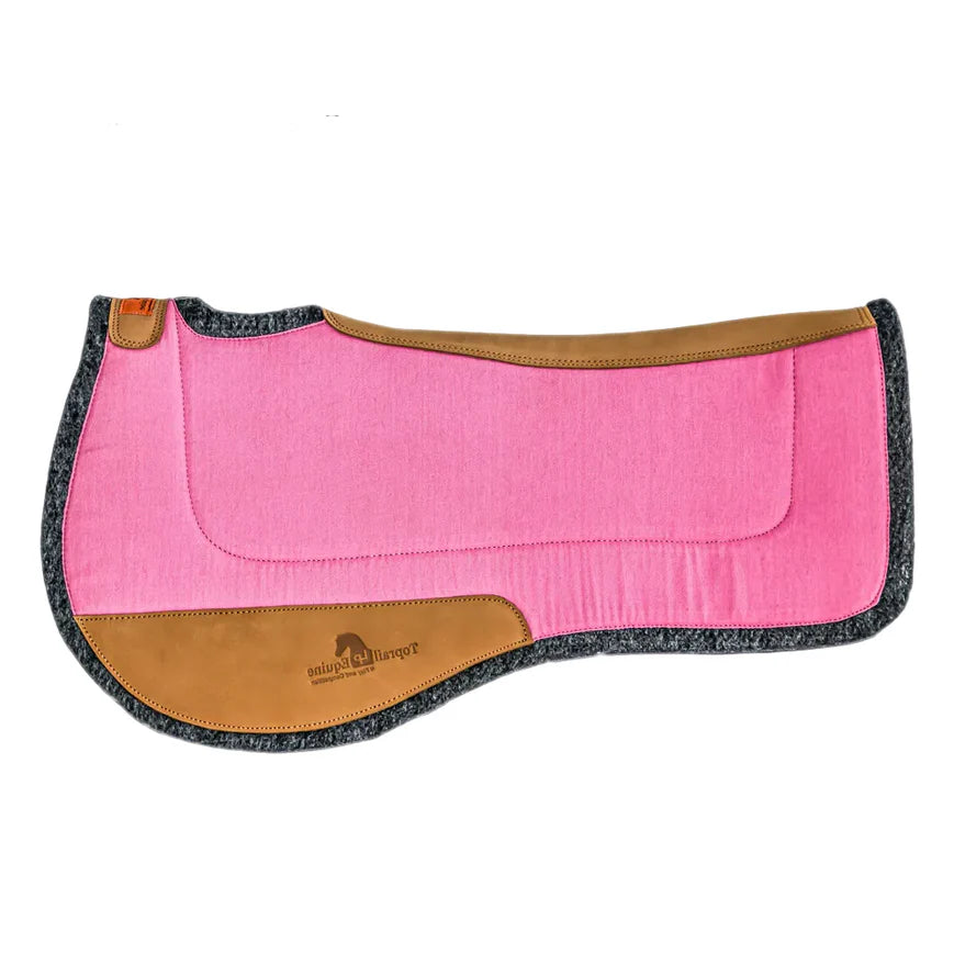 TopRail Contoured Saddle Pad - Pink