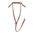 Rawhide Plait Breastplate - Chestnut