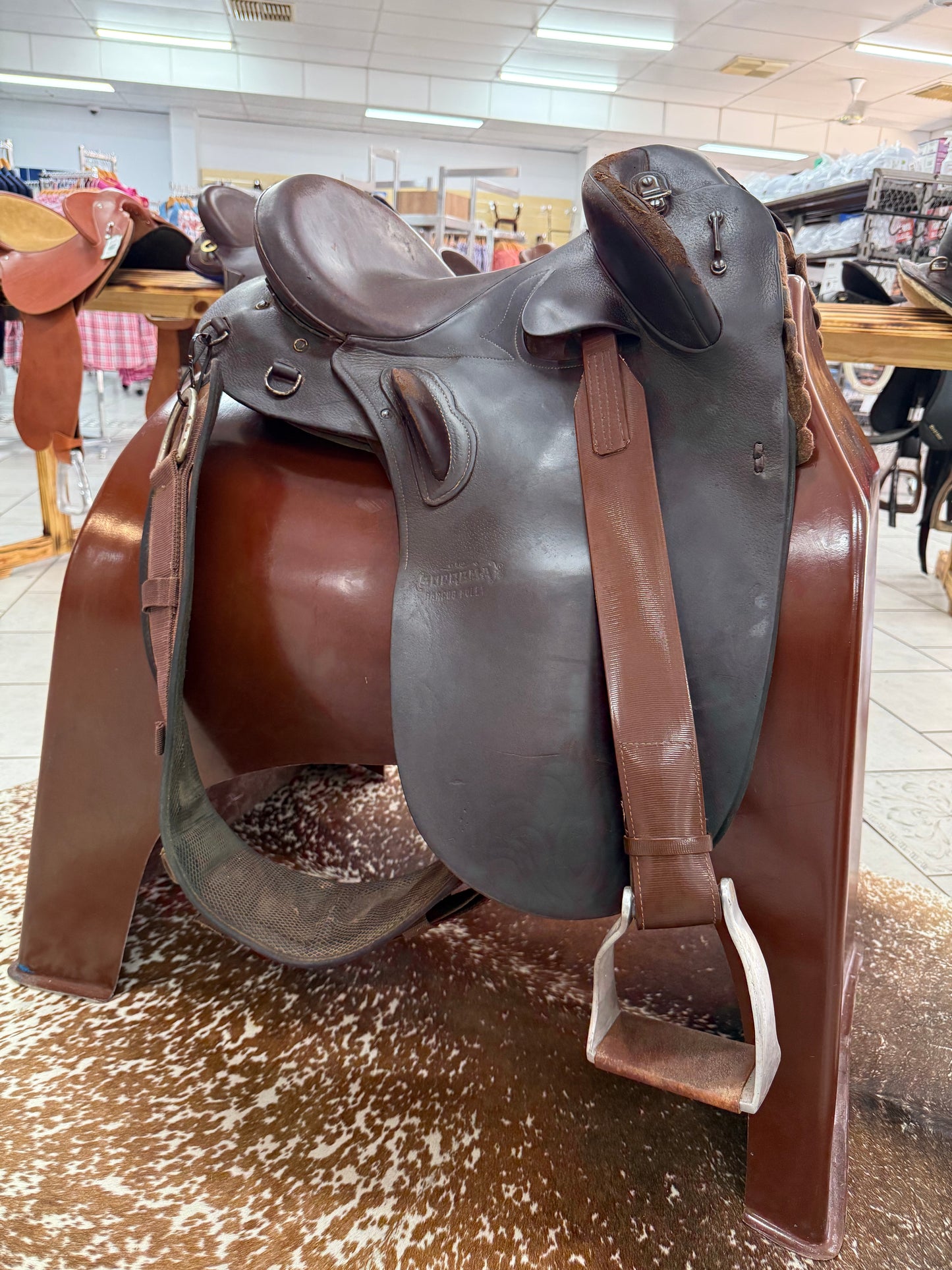 Syd Hill Poley Stock Saddle