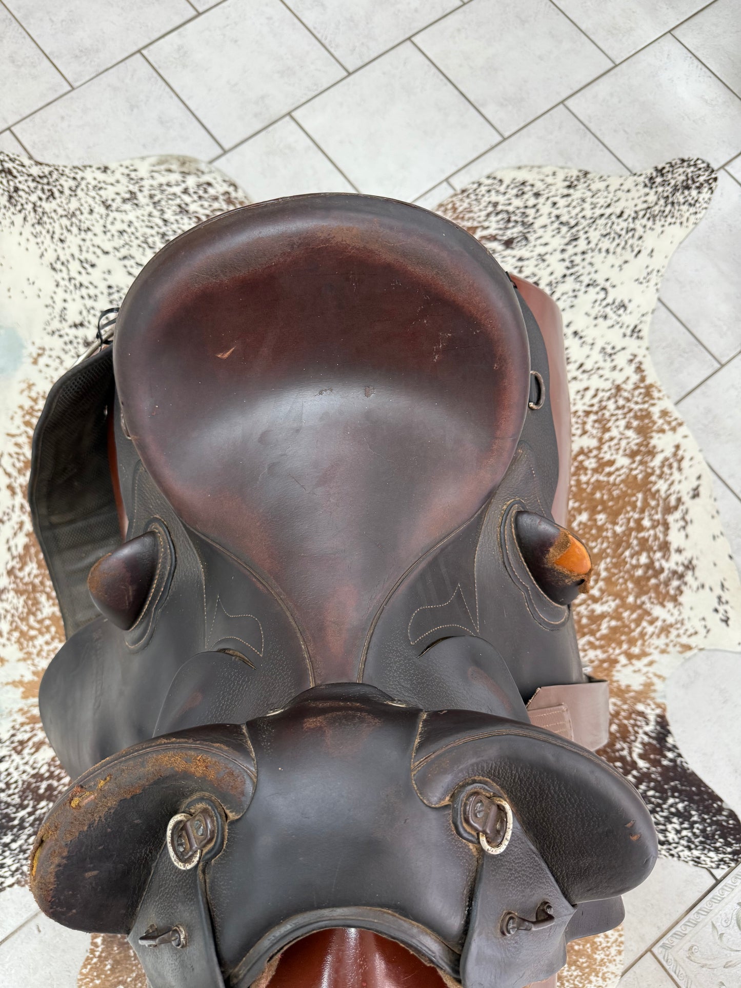 Syd Hill Poley Stock Saddle