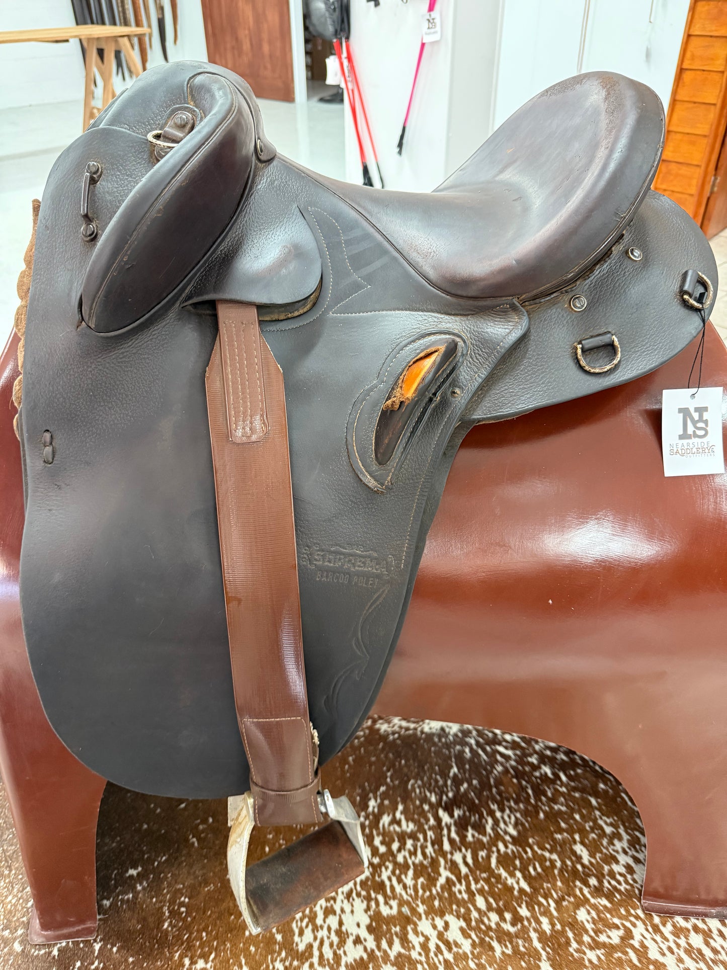 Syd Hill Poley Stock Saddle