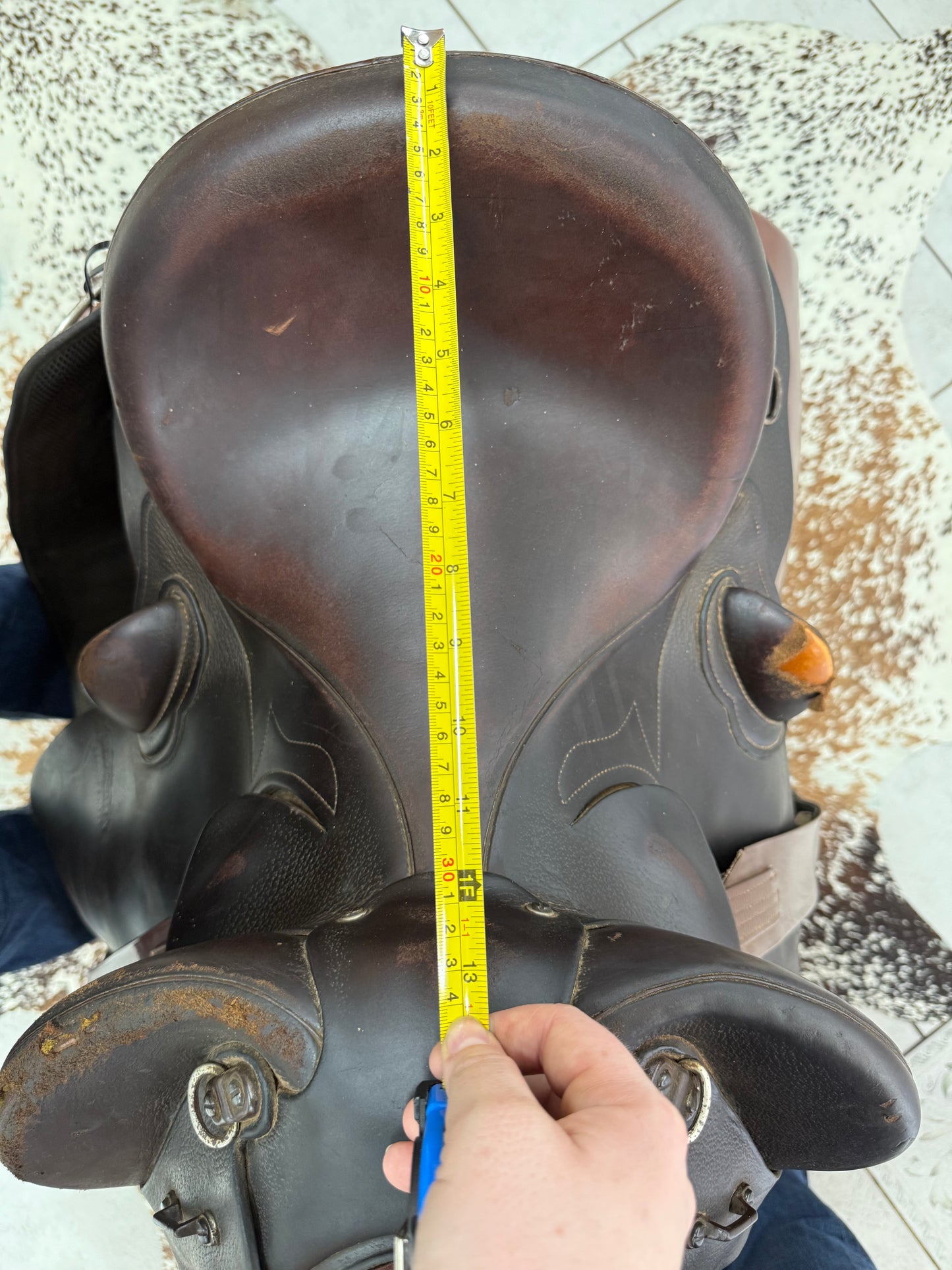 Syd Hill Poley Stock Saddle