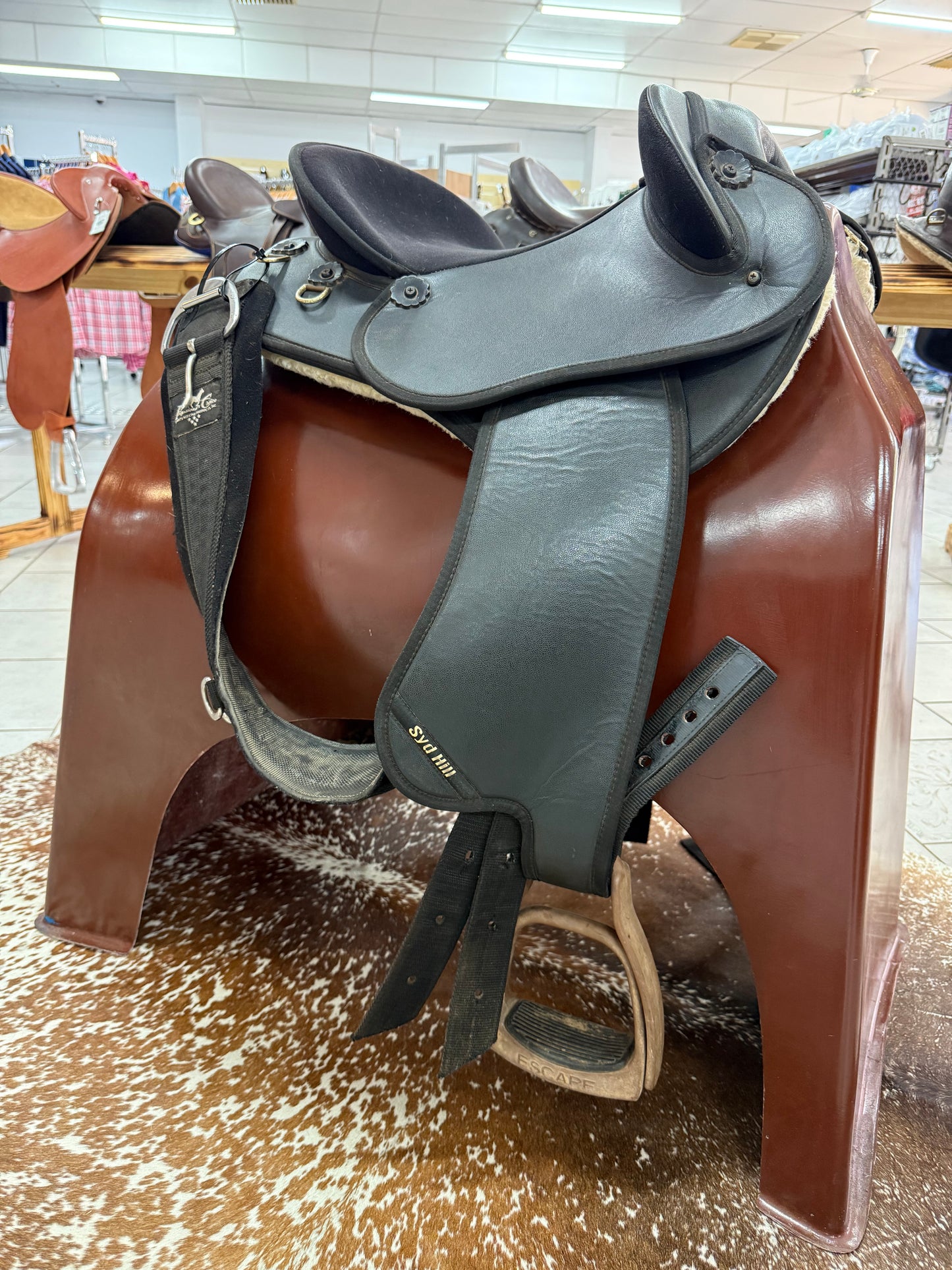 Syd Hill Half Breed Saddle - Non Adjustable Tree