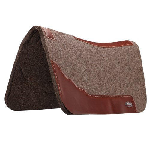 Weaver Premium Contoured Saddle Pad Grey