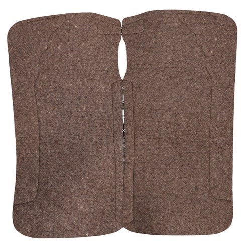 Weaver Premium Contoured Saddle Pad Grey