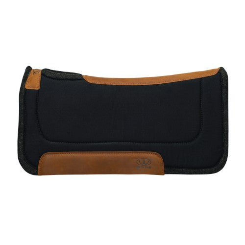 Weaver Work Felt Centre Saddle Pad - Black