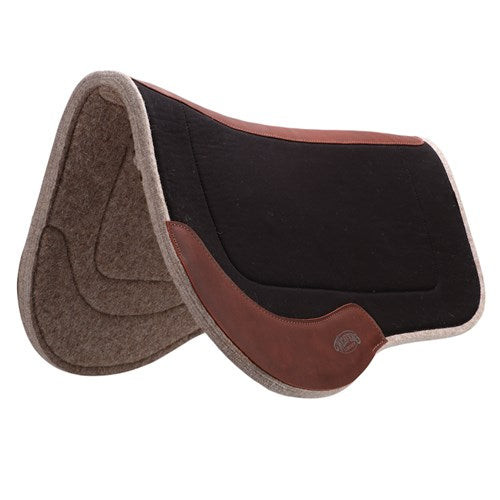 Weaver Trail Gear Felt Saddle Pad Black H9