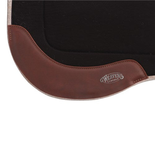 Weaver Trail Gear Felt Saddle Pad Black H9