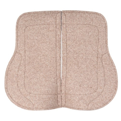 Weaver Trail Gear Felt Saddle Pad Black H9