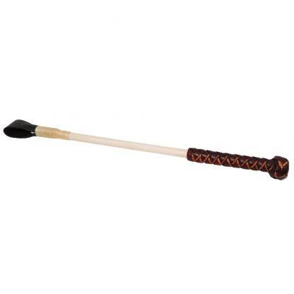Half Plait Red Hide Handle