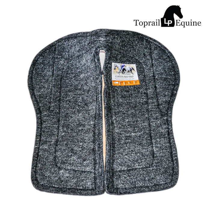 TopRail Contoured Saddle Pad - Black