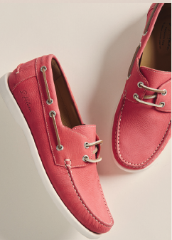 Noosa Boat Shoe - Coral