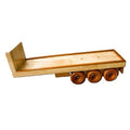 Handmade Wooden Toy Flat Bed Truck