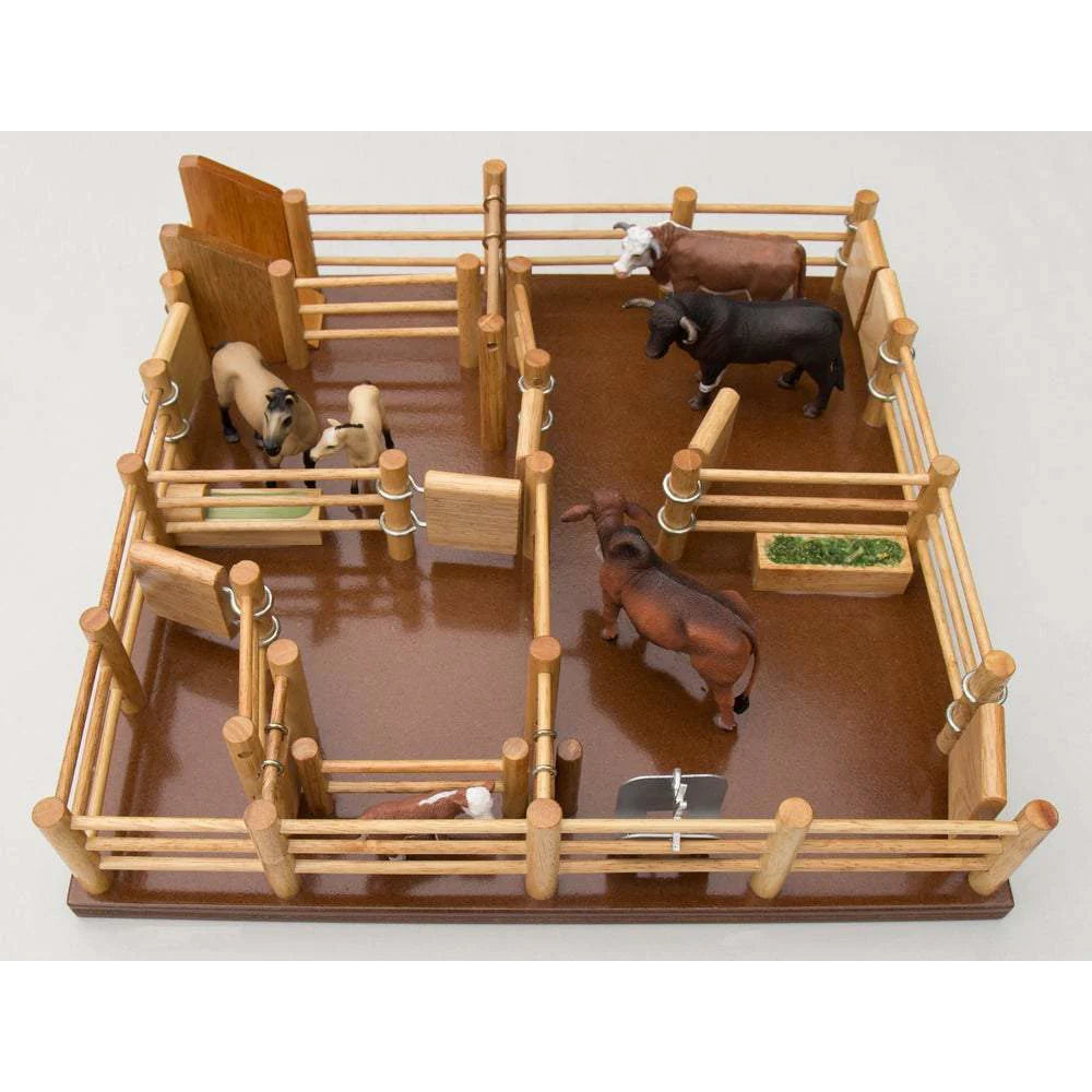 Wooden Toy Cattle Yards