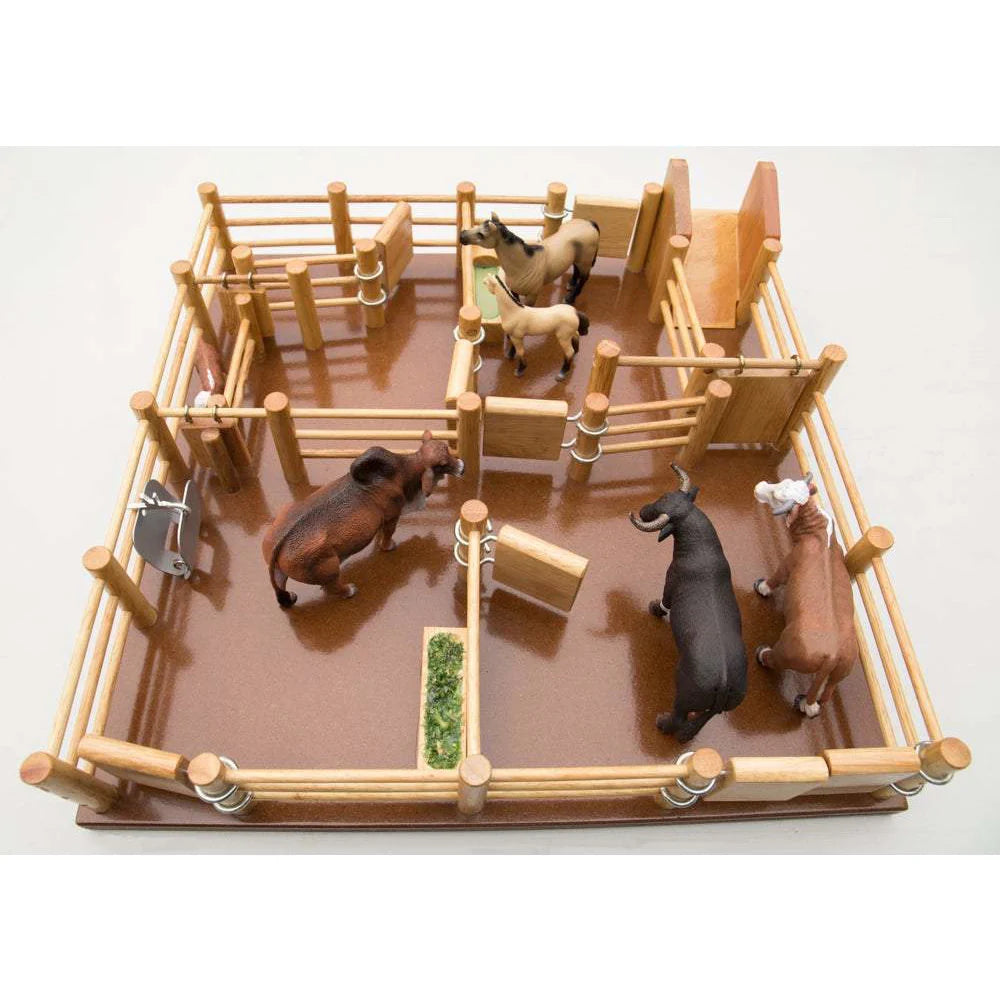 Wooden Toy Cattle Yards