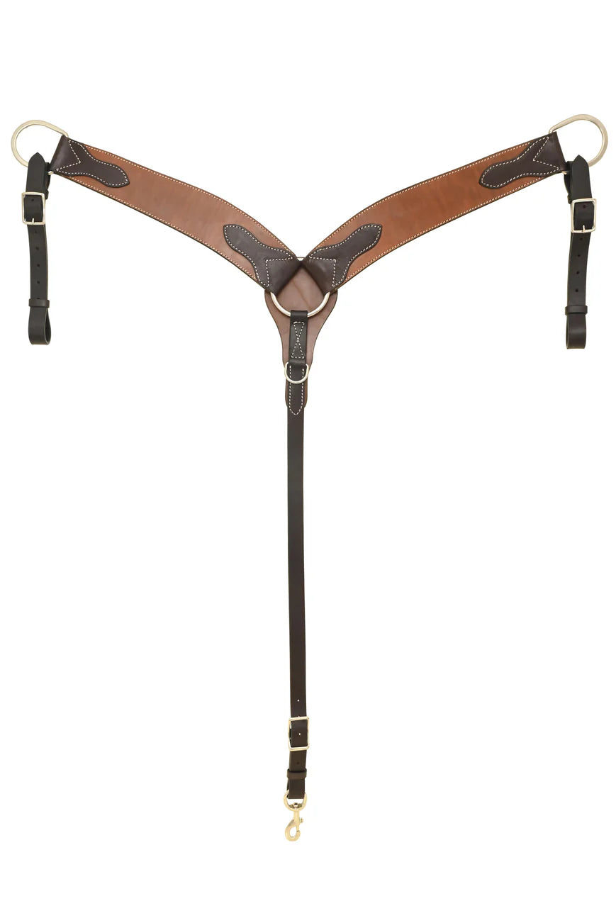 Horizon Two Tone USA Roper Breast Collar