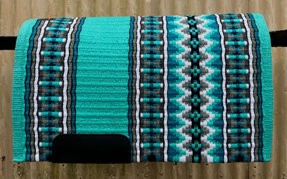 Minty Saddle Blanket