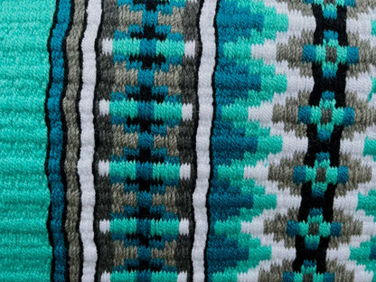 Minty Saddle Blanket
