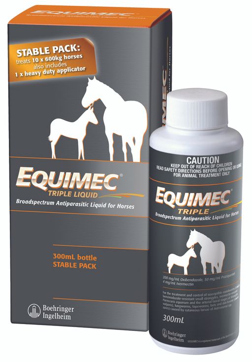 Equimec Triple Liquid for Horses 300ml