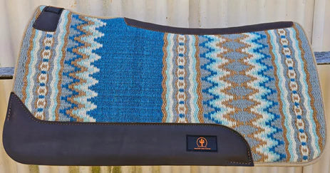Jackson 'Blue' Contoured Saddle Pad