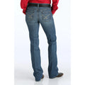 Cinch Ada Ladies Jeans - Cream & Khaki Stitching