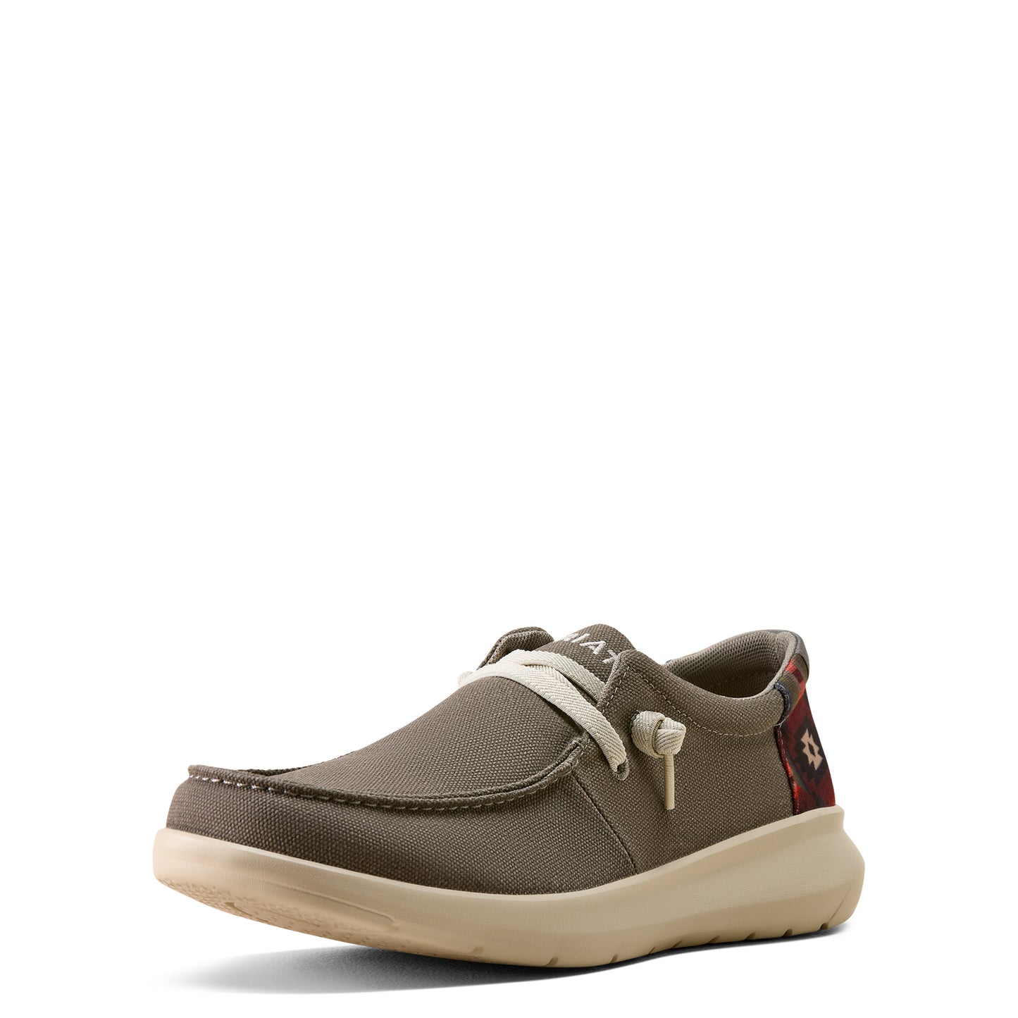 Ariat Men's Hilo - Charcoal/Red Southwest Print