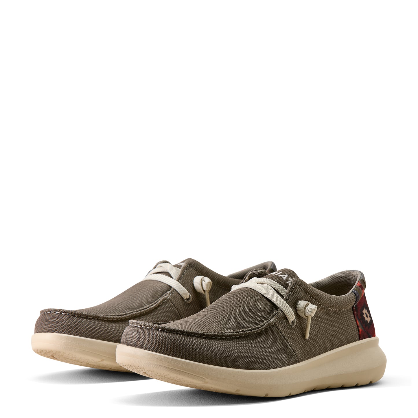 Ariat Men's Hilo - Charcoal/Red Southwest Print