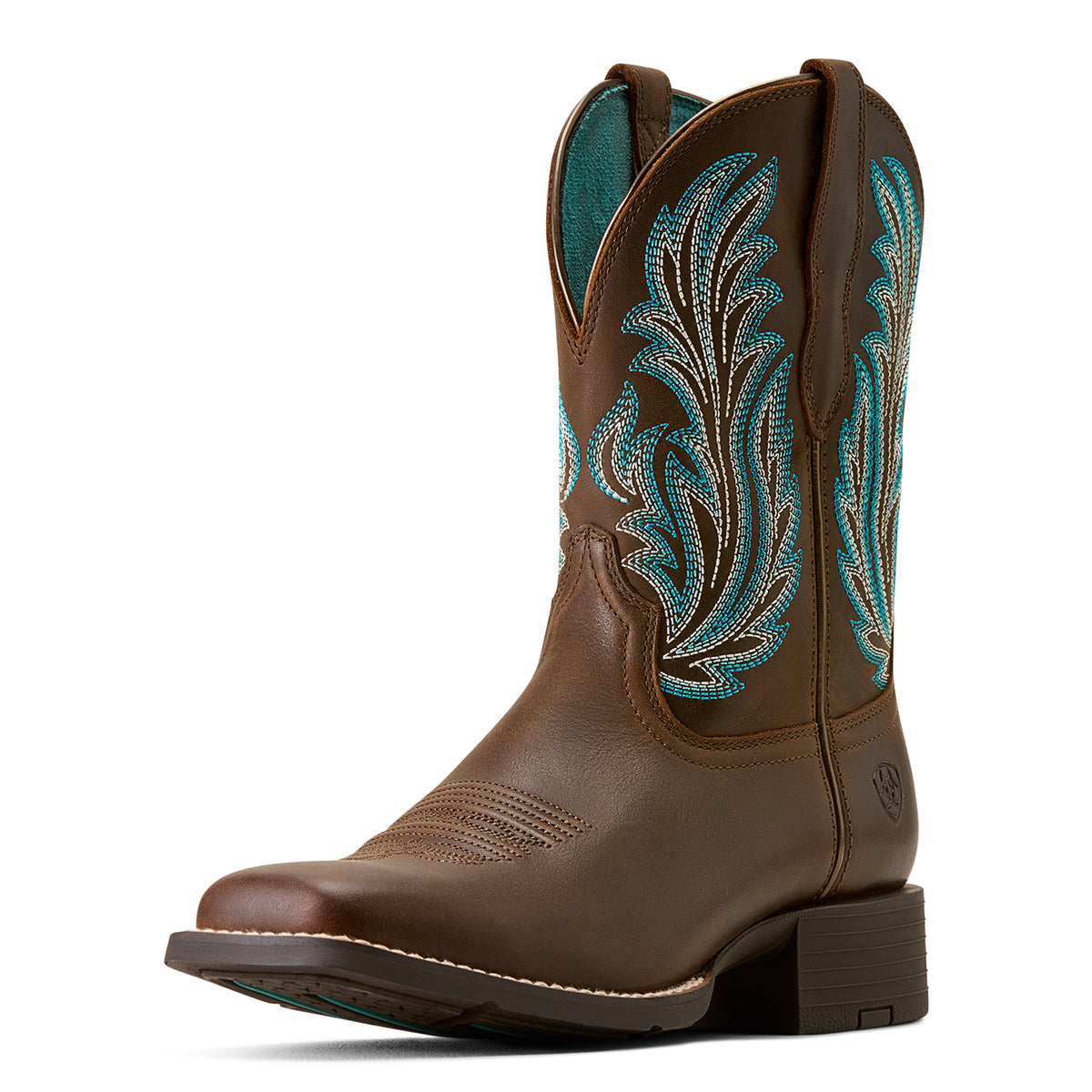 Ariat Women's Round Up Filly Wide Square Toe Western Boot