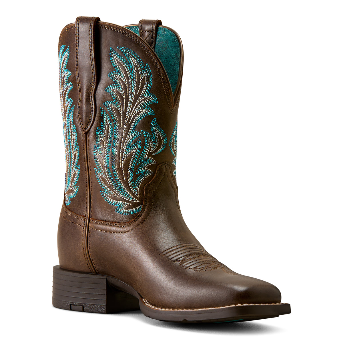 Ariat Women's Round Up Filly Wide Square Toe Western Boot